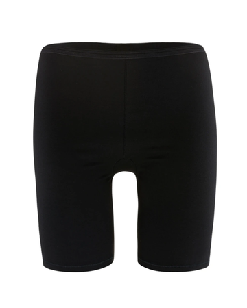 Calida 26024 #992 Black Comfort Cotton Boyshort Pants Long Leg myselflingerie.com